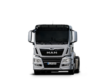 Man tgs camion container ribaltabile con schaeffer